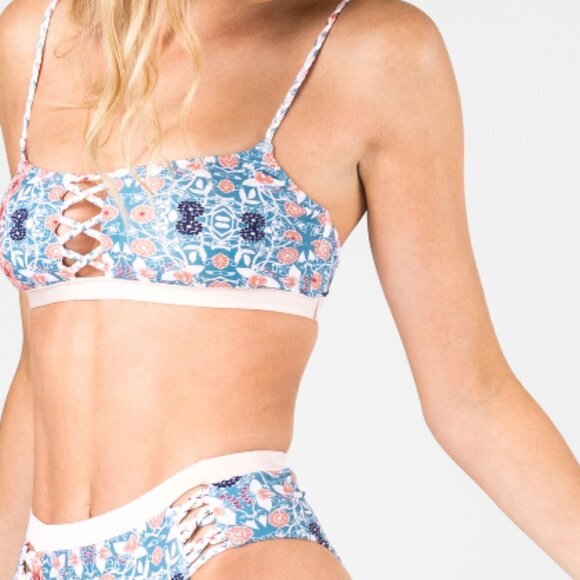 NWT Rusty Hotel bralette bikini top & high cut bikini bottom combo set, 12 - Picture 10 of 14
